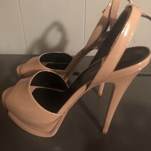 Open Toe YSL pumps